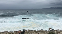 Afastan da costa da Coruña un contedor ao garete