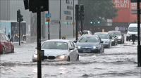 Tras unha vaga de calor, chegan as chuvias torrenciais ao sur de Inglaterra