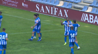 O Deportivo remonta e gaña 1-2 ante un Pontevedra que xogou con dez homes