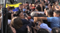 O opositor venezolano Leopoldo López chegou este domingo a España