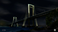 A Xunta presenta tres opcións para a iluminación ornamental da ponte de Rande