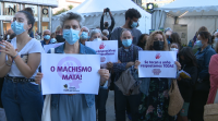 Berros en corenta localidades galegas contra a violencia machista