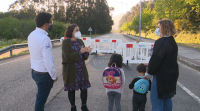 O peche da fronteira impide a alumnos de Tomiño escolarizados en Portugal acudir a clase