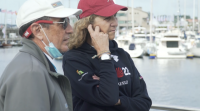 A Infanta Elena visita o Real Club Náutico de Sanxenxo durante o 'Xacobeo 6mR Europeans'