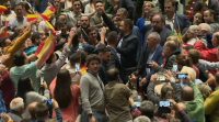 Abascal tacha de electoralista a exhumación nun mitin en Vigo