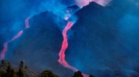 O volcán Cumbre Vieja racha unha vez máis e provoca novas coadas de lava