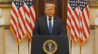 Trump reivindícase no seu discurso de despedida antes de deixar a Casa Branca