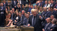 O Parlamento británico bloquea a estratexia de Boris Johnson para o 'brexit' duro