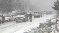 O temporal Gloria recrúa con neve, vento e chuvia en 36 provincias españolas