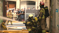 Investigan se a casa que ardeu na Coruña estaba ocupada ilegalmente