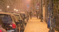 Nevou na cidade de Lugo e en toda a zona centro da provincia