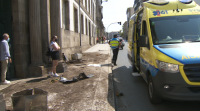 Unha muller queda ferida en Ourense por un accidente da Policía Local
