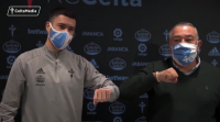 Primeiras palabras de Aarón como celeste: "O Celta ten un estilo de xogo que atrae a todo o mundo"