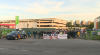 Folga dos traballadores da concesionaria do autobús urbano de Vigo