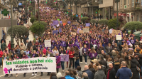 Marchas multitudinarias polo 8M nas principais vilas e cidades de Galicia