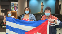 Cubanos residentes en Galicia expectantes ante as protestas na illa contra o réxime