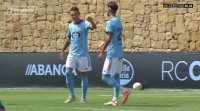 O Celta solventa o primeiro partido da pretemporada cun contundente 3-0 ante o Sanluqueño