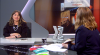 María Marco, autora de 'Coidadora': "Non somos conscientes da pandemia do envellecemento que vai chegar. Emprego o recurso de ciencia ficción, sérveme para imaxinar un futuro mellor"