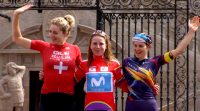 Van Vleuten gaña a Challenge La Vuelta feminina celebrada en terras galegas