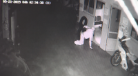 As cámaras captan un ladrón na allada na vaga de roubos que sofre Meira
