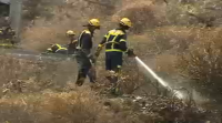 Case todos os evacuados polo incedio forestal de Gran Canaria regresaron aos seus fogares