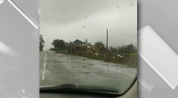 Un tornado arrasou todo canto encontrou ao seu paso pola provincia da Coruña