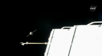 A Soyuz logra acoplarse á Estación Espacial logo do intento frustrado do sábado