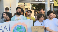 A Coruña, Santiago e Vigo, contra o cambio climático no Fridays for Future