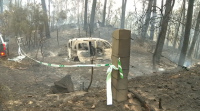 Triste terceiro aniversario en Chandebrito polo incendio en que morreron dúas mulleres