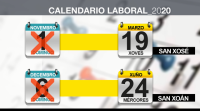 O Consello da Xunta propón San Xoán e San Xosé como festivos para o 2020