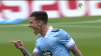 O Celta asalta o Camp Nou cun dobrete de Santi Mina