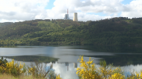 O lago artificial das Encrobas abrirá ao público neste mes de maio