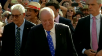 O rei Xoán Carlos I marcha de España