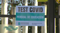 Comezan os test rápidos ao persoal de educación da área de Vigo e de Pontevedra