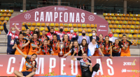 O Burela, con "fame" de máis títulos tras gañar a Copa da Raíña por cuarta vez