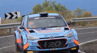 Iván Ares lidera o rally de Adeje