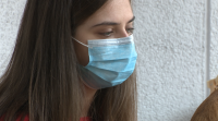 Erea Ledo, unha das primeiras pacientes de coronavirus que ingresou hai un ano en Povisa