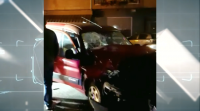 Un condutor queda durmido e bate de fronte con outro vehículo en Pontecesures