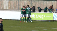 O Sanse non foi rival para un Coruxo moi superior que gañou por 2-0