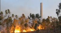 Estabilizado o incendio de Almonaster la Real, en Huelva