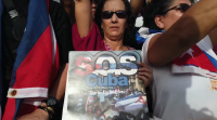 O exilio en Miami mobilízase en apoio do pobo cubano e pide a implicación dos EUA na resolución da crise