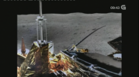 Primeiras imaxes da cara oculta da lúa ofrecidas pola sonda chinesa que vai analizar o relevo desa zona