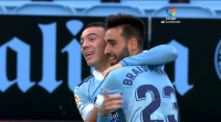 Eduardo Coudet mellora e socializa o gol no Celta