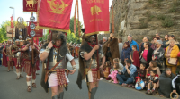 O Arde Lucus consolídase como unha das maiores festas de recreación histórica de Galicia