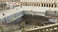 A restauración da escalinata e a cripta da catedral, rematada para o Xacobeo