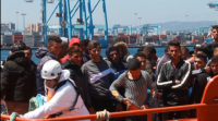 Rescatados máis de cen inmigrantes de dúas embarcacións no estreito de Xibraltar