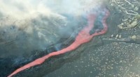 As cinzas do volcán cobren máis de 1.300 hectáreas de terreo