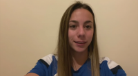 Para a deportivista Athenea del Castillo debutar coa selección "foi un soño"