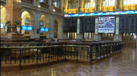 A bolsa de Madrid perde outro 3% por mor da crise do coronavirus