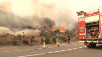 Centos de evacuados e miles de hectáreas queimadas na vaga de incendios en España